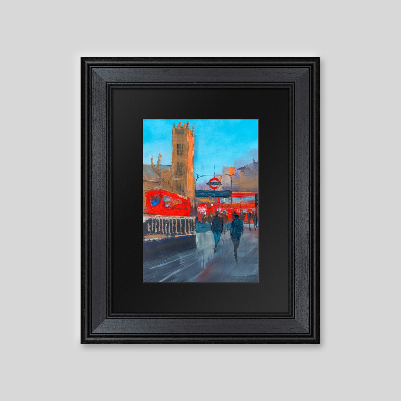 london-commute-original-london-cityscape-painting-paul-kenton