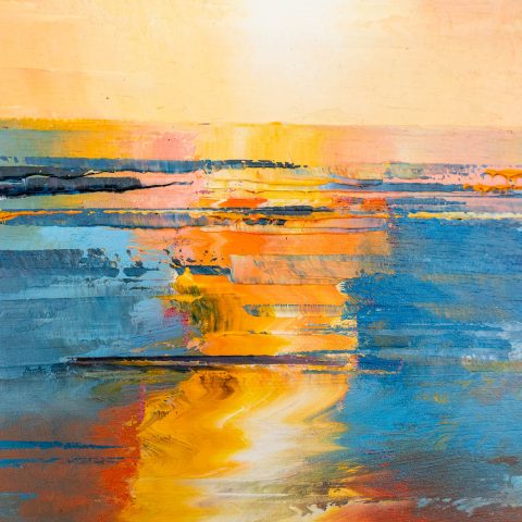 sunset-embrace—seascape-oils—artwork-by-paul-kenton